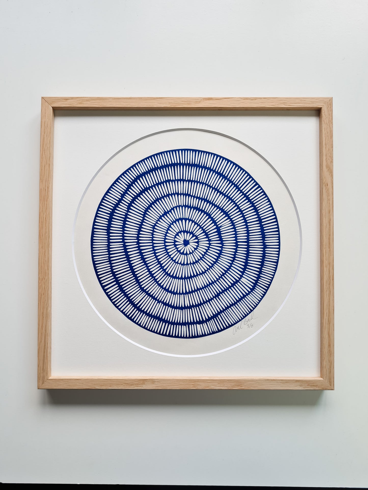 Life (Blue) - 30x30cm