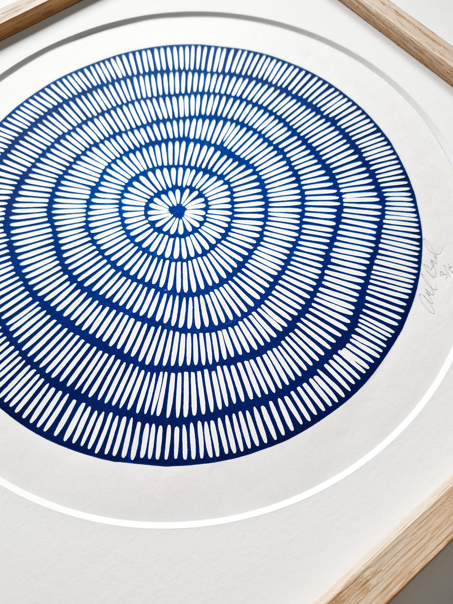 Life (Blue) - 30x30cm
