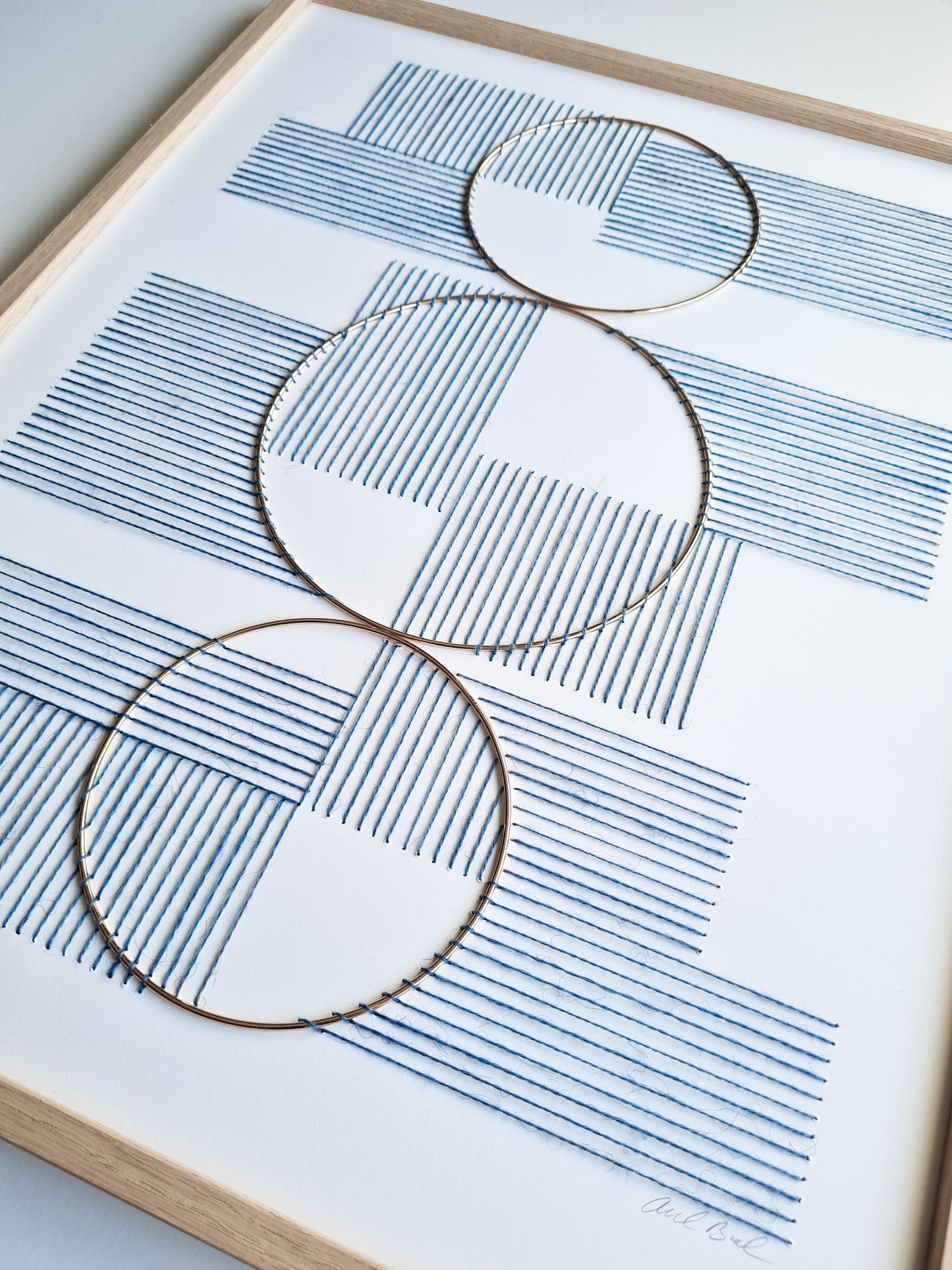 Paper embroidery (0229.06) - 40x50cm
