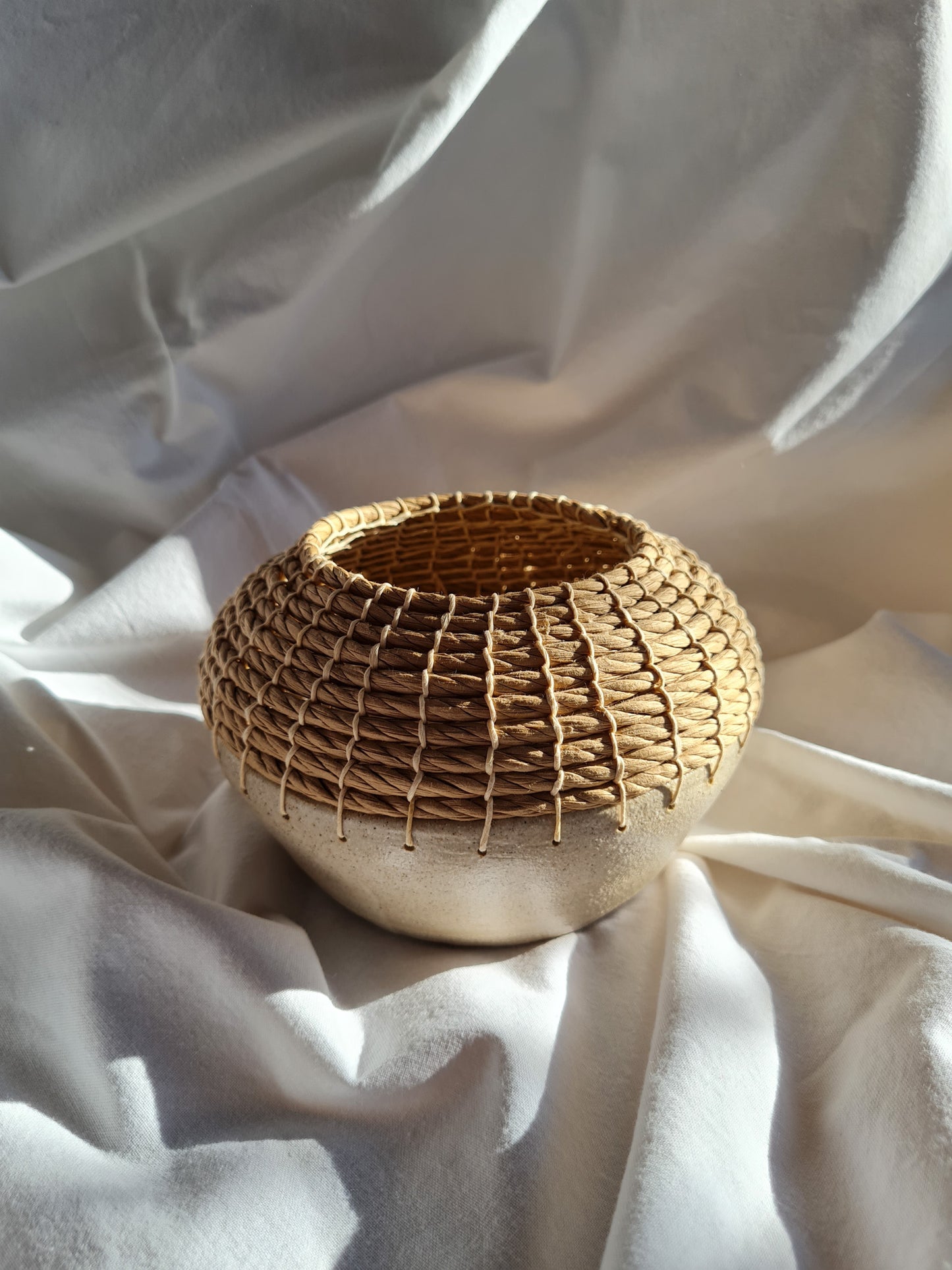 Handmade Ceramic Bowl - Light
