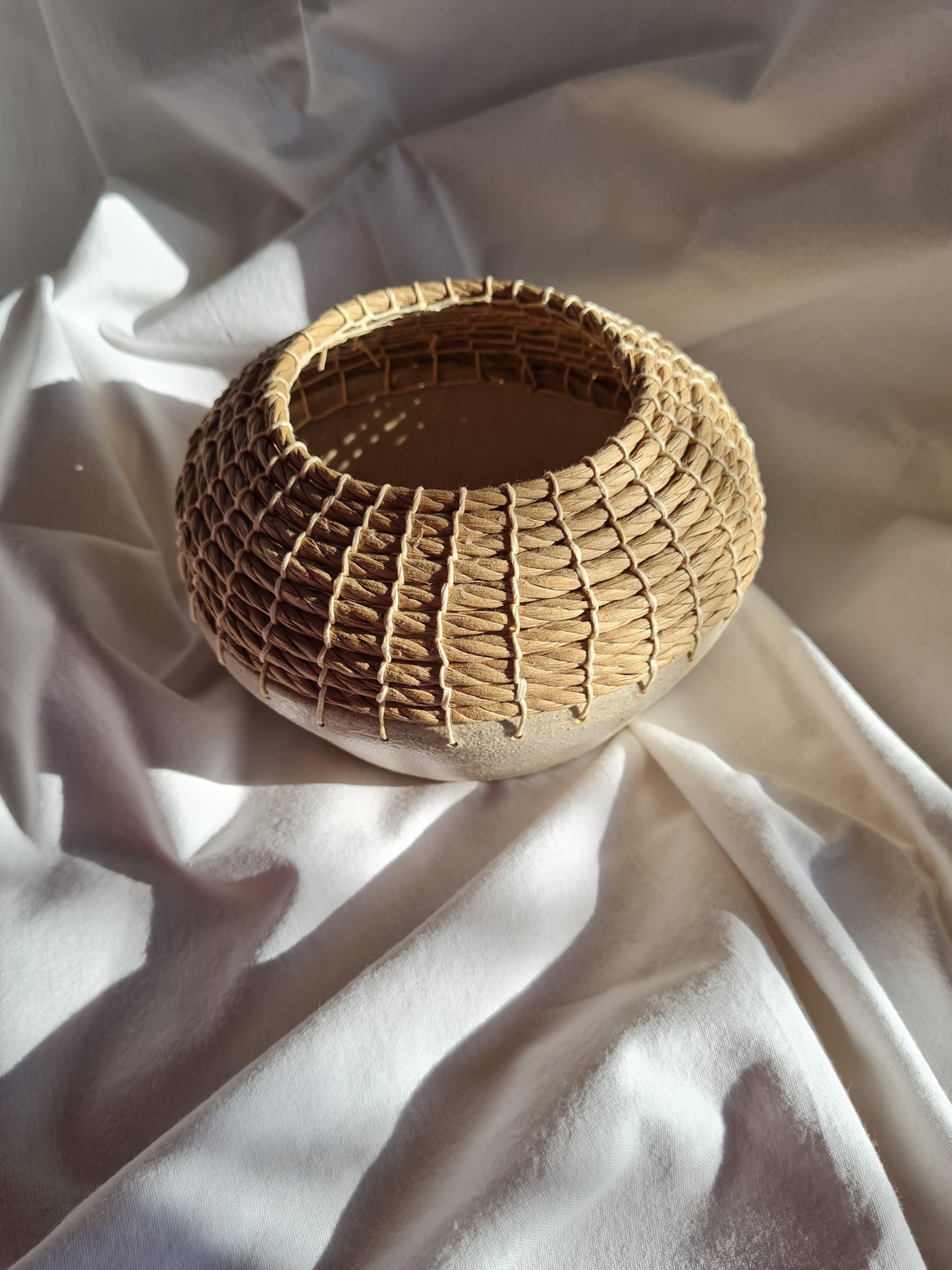 Handmade Ceramic Bowl - Light