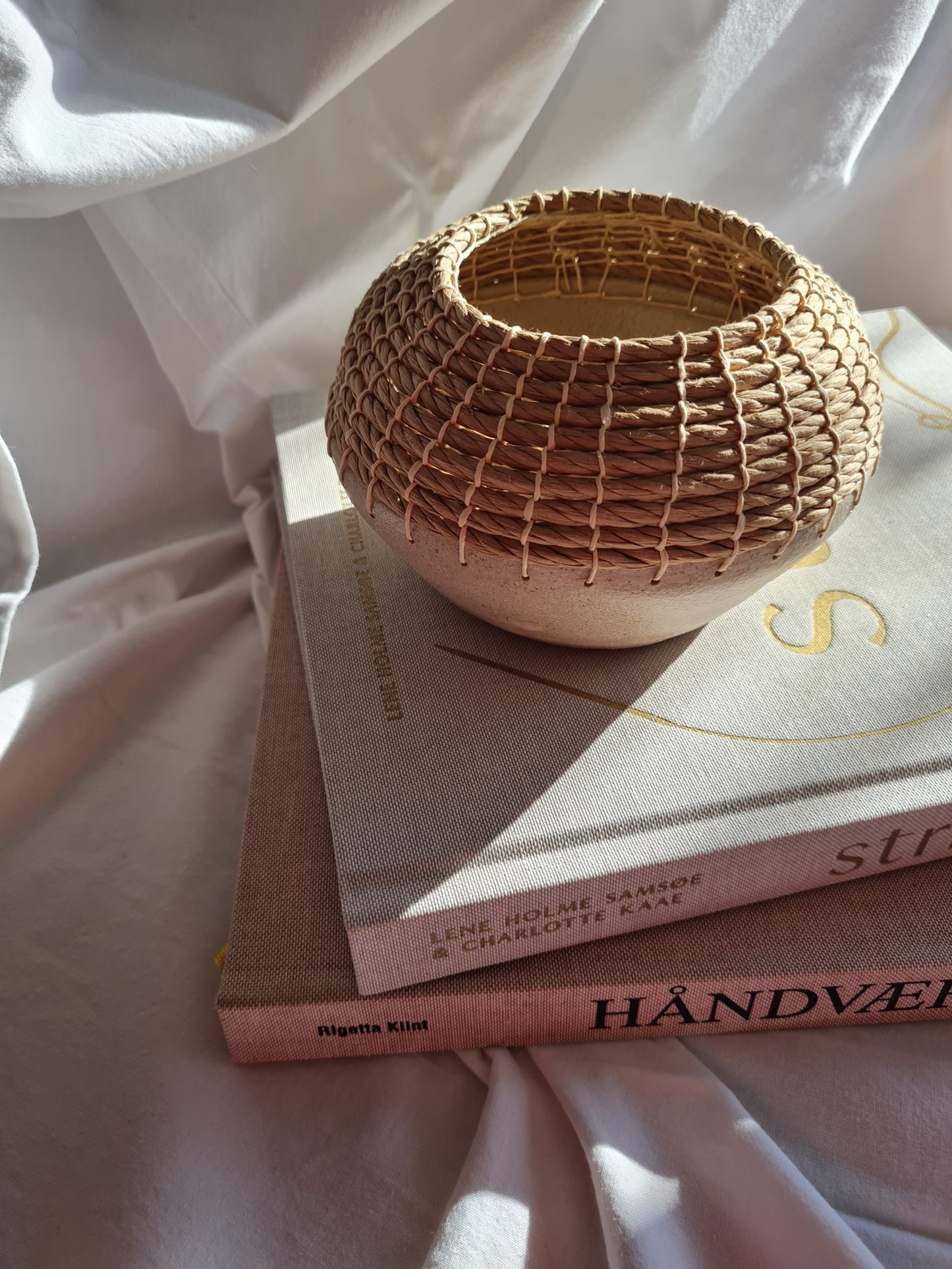Handmade Ceramic Bowl - Light