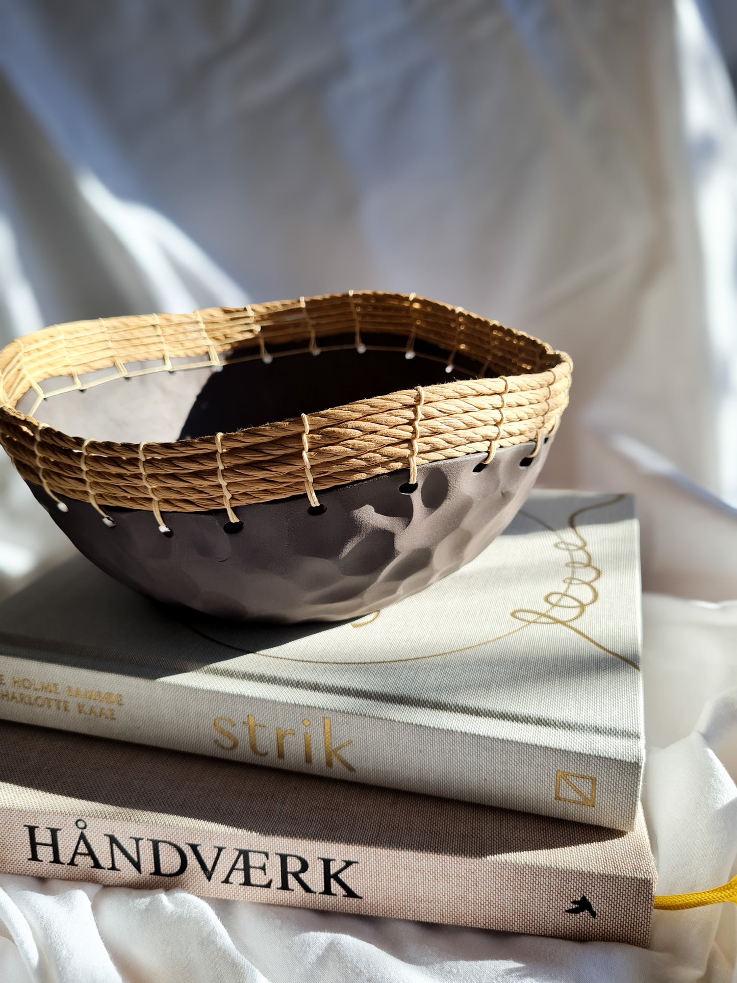 Handmade Ceramic Bowl - Elements
