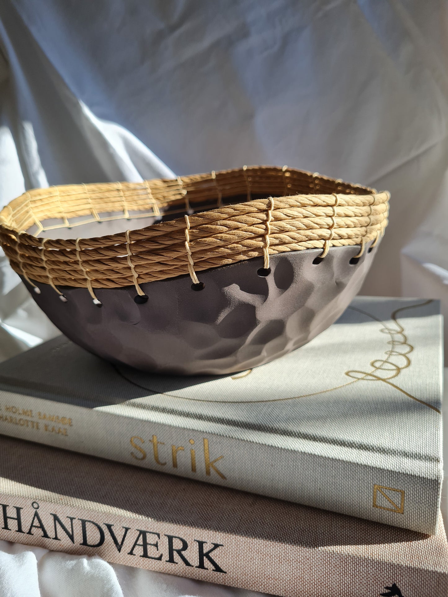 Handmade Ceramic Bowl - Elements