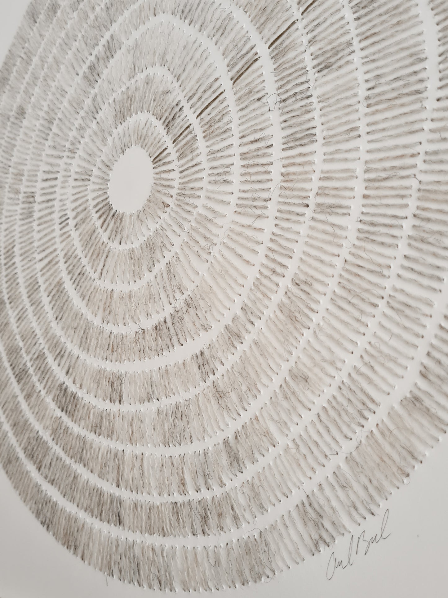 Paper embroidery (1018.01) - 50x50cm