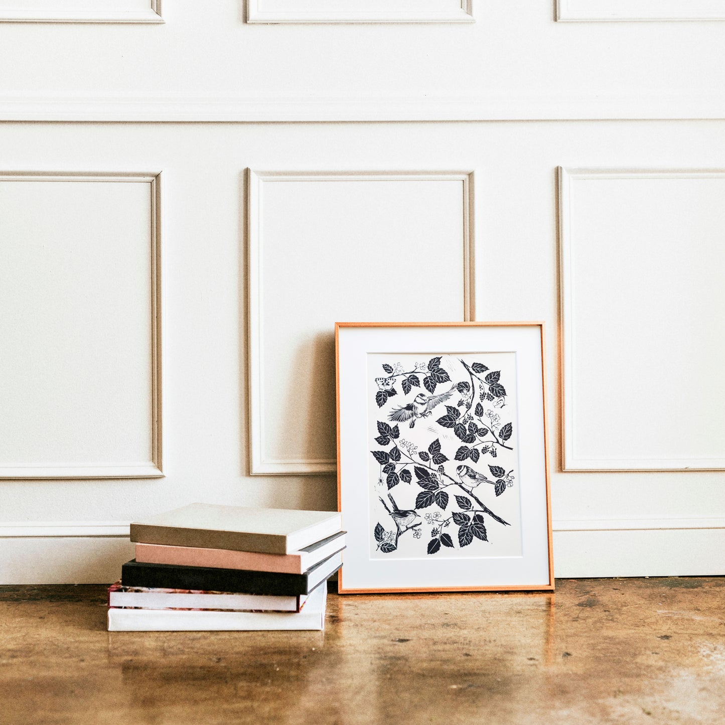 The Wild Garden (Black) - 40x50cm