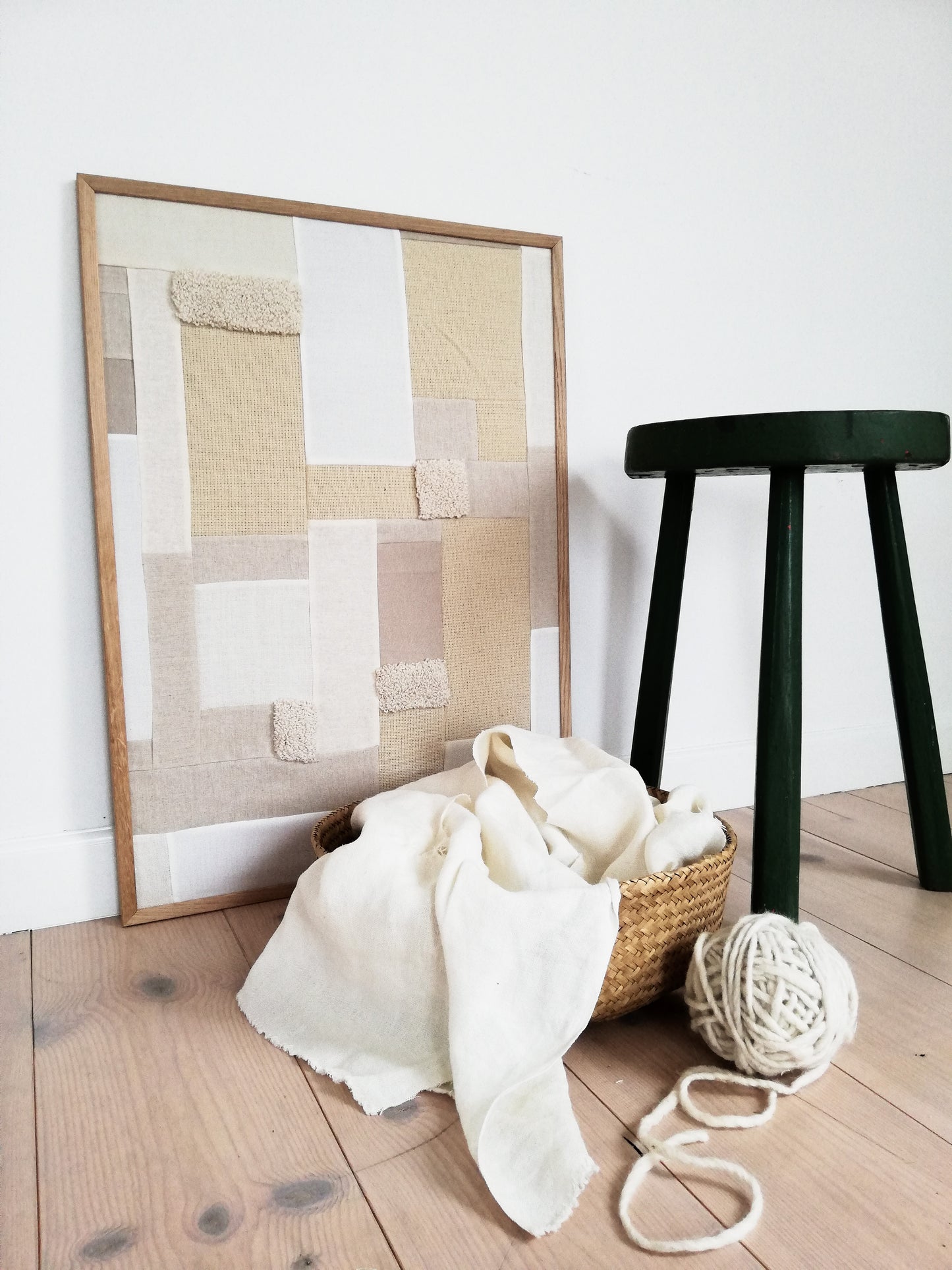 Tekstilværk Square (0508.01) - 50x70cm