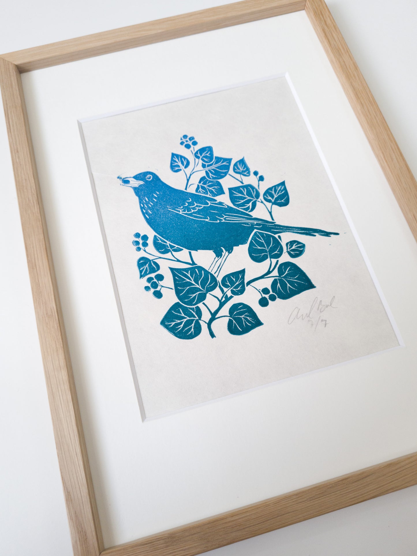 Blackbird (Green/Blue) - A5