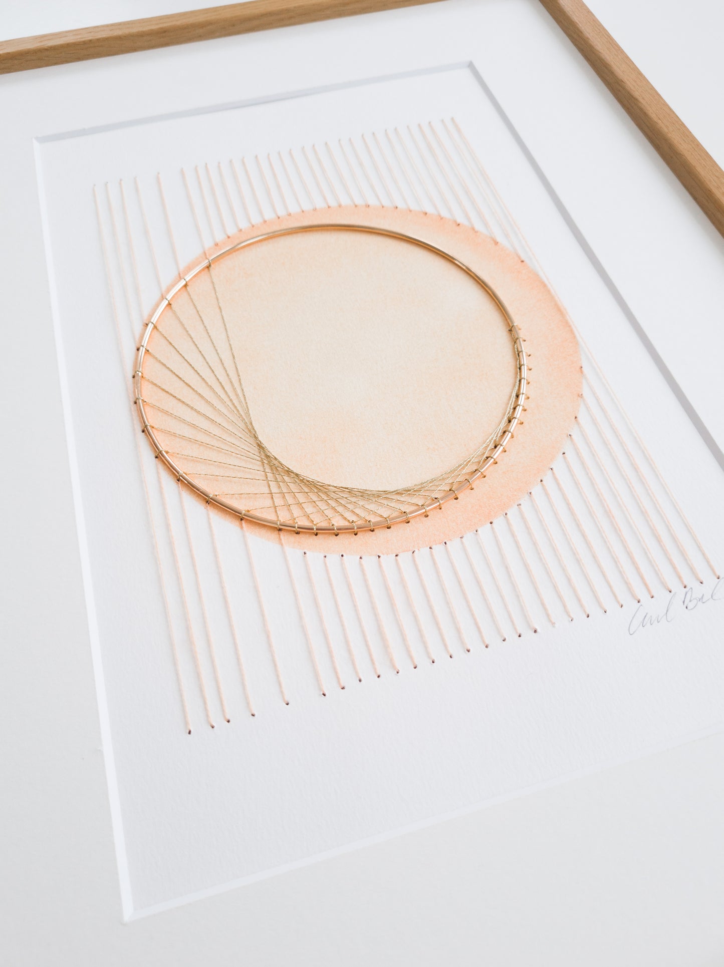 paper embroidery made by Anita Bonde (Bondecor)