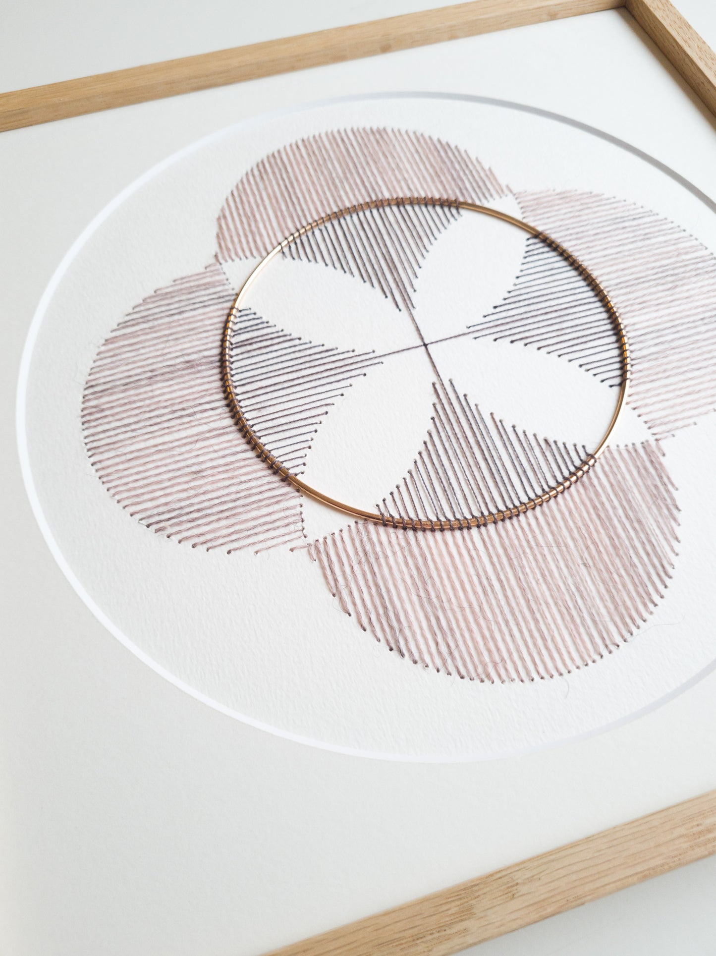 Paper embroidery (0315.01) - 30x30cm