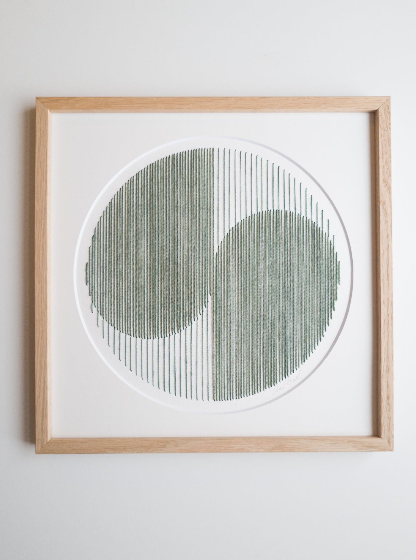 Paper embroidery (0809.02) - 30x30cm