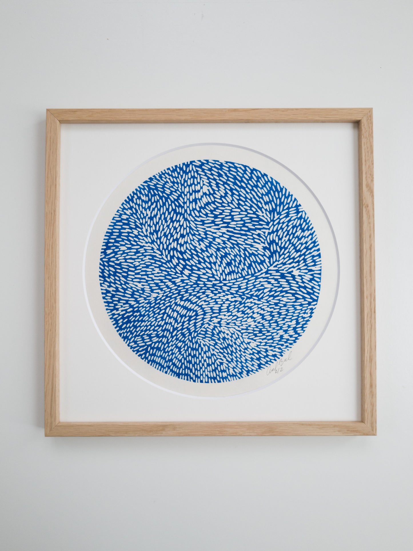 Flow (Blue) - 30x30cm