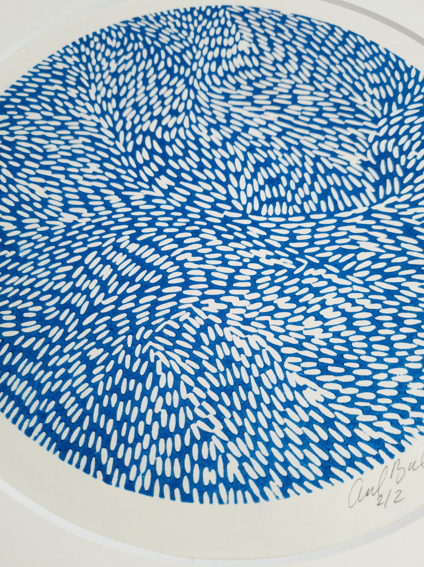 Flow (Blue) - 30x30cm