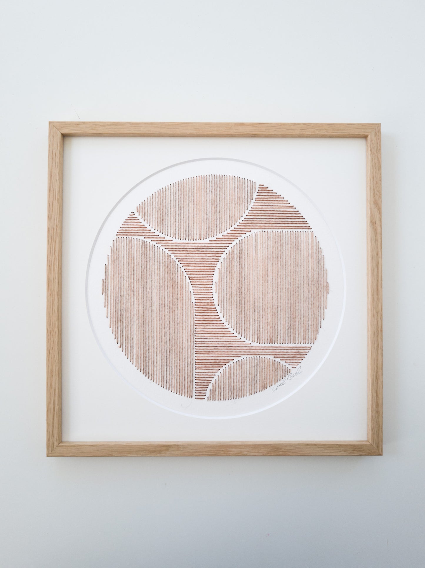 Paper embroidery (0513.01) - 30x30cm