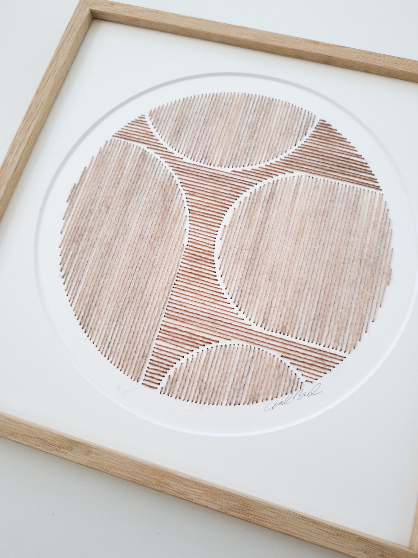Paper embroidery (0513.01) - 30x30cm