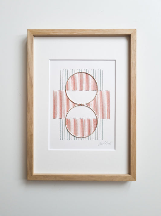 Paper embroidery (0826.02) - A4