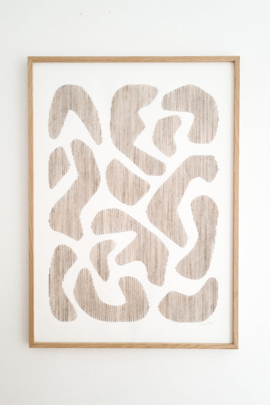 Paper embroidery (0826.01) - 50x70cm