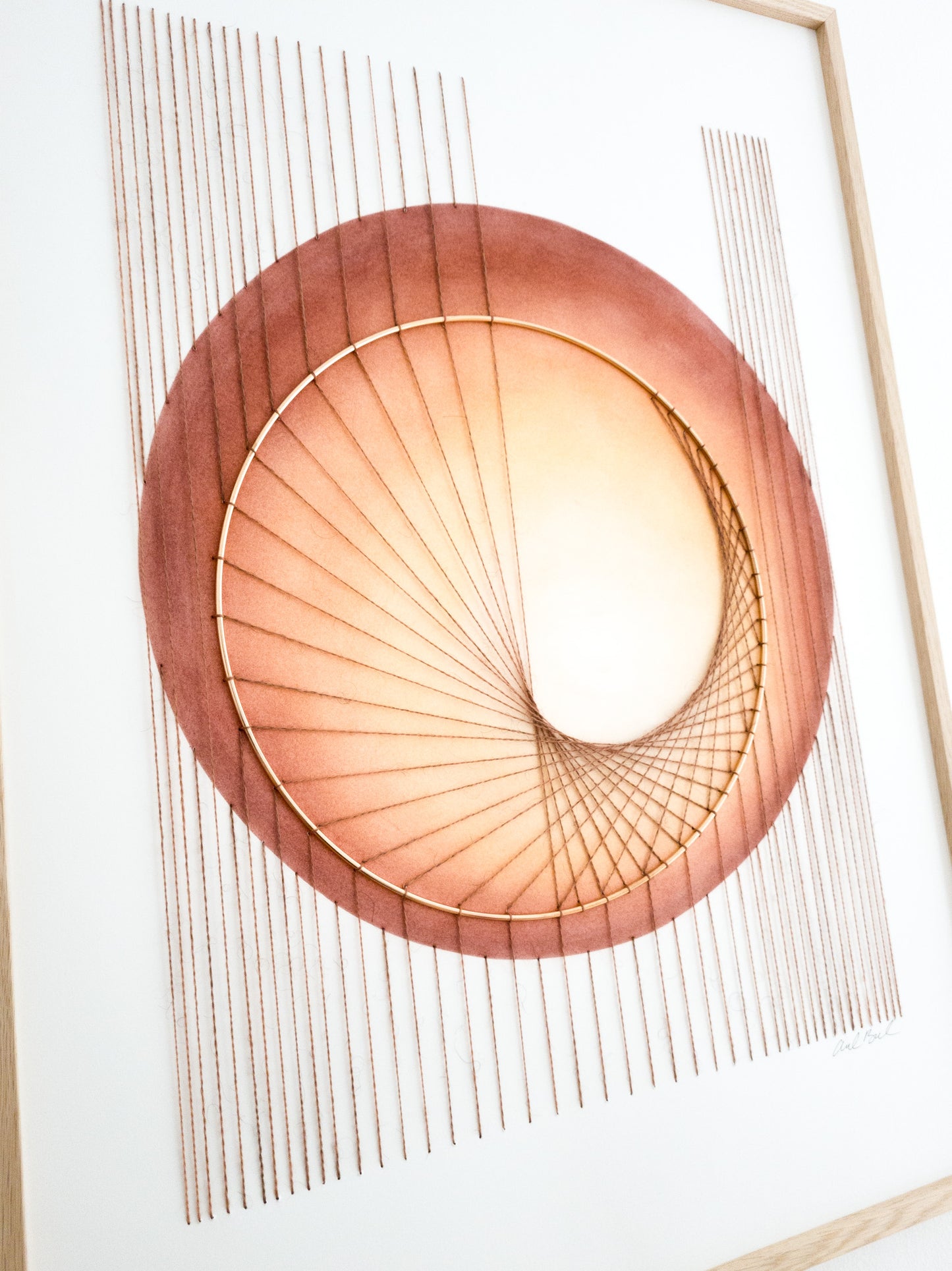 Paper embroidery (0826.02) - 50x70cm