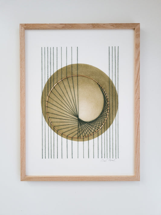 Paper embroidery (1114.01) - 30x40cm