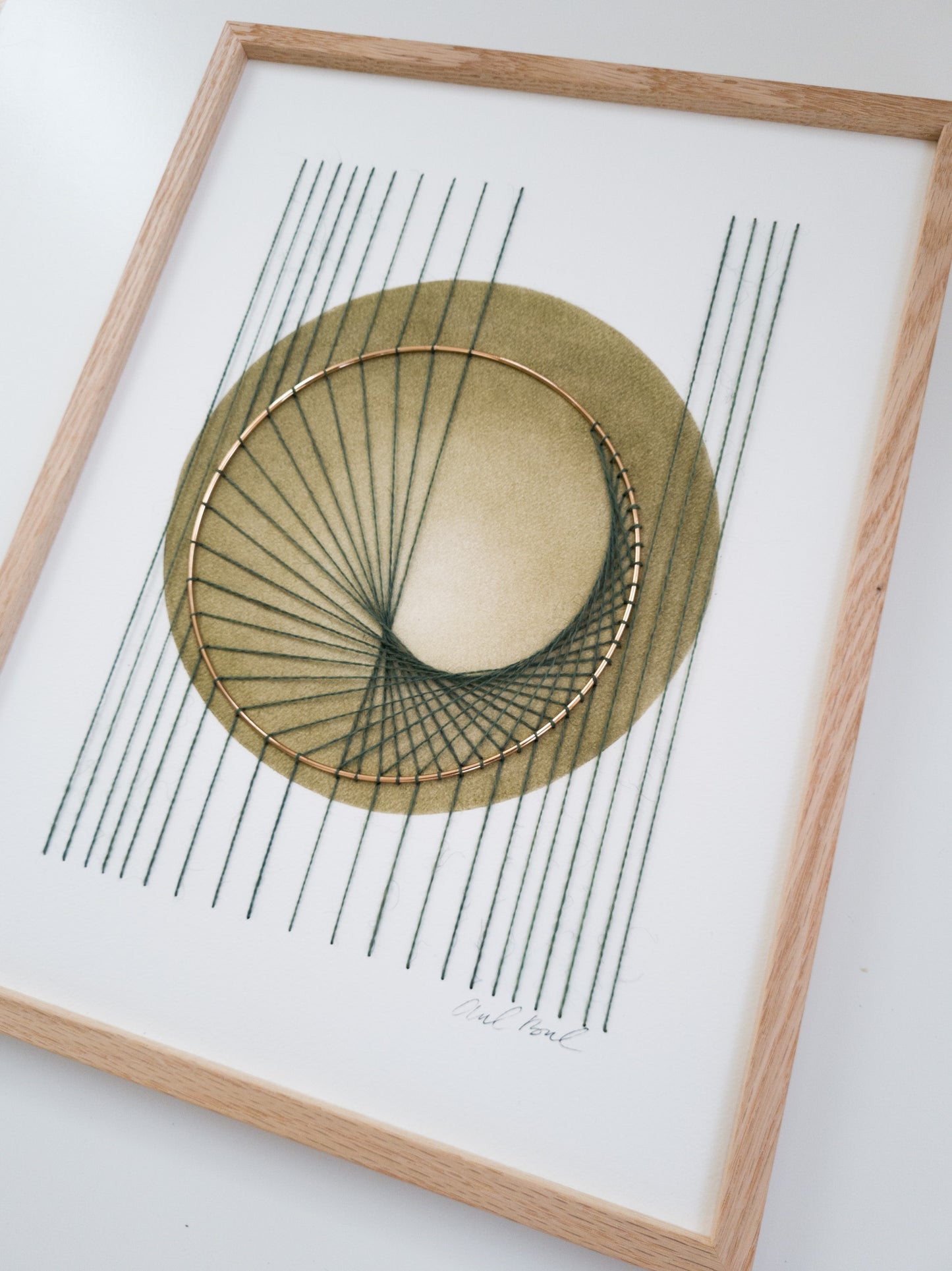 Paper embroidery (1114.01) - 30x40cm