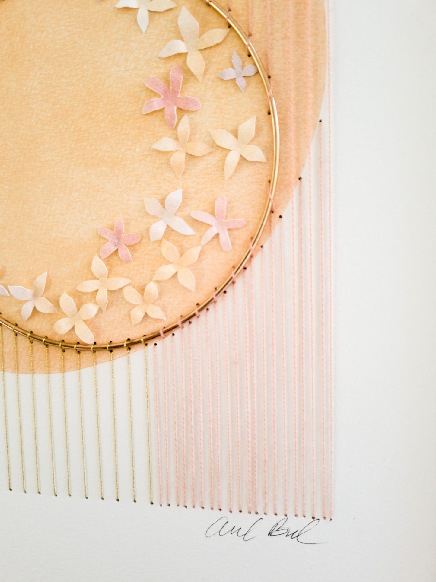 Paper embroidery (1114.02) - 30x40cm