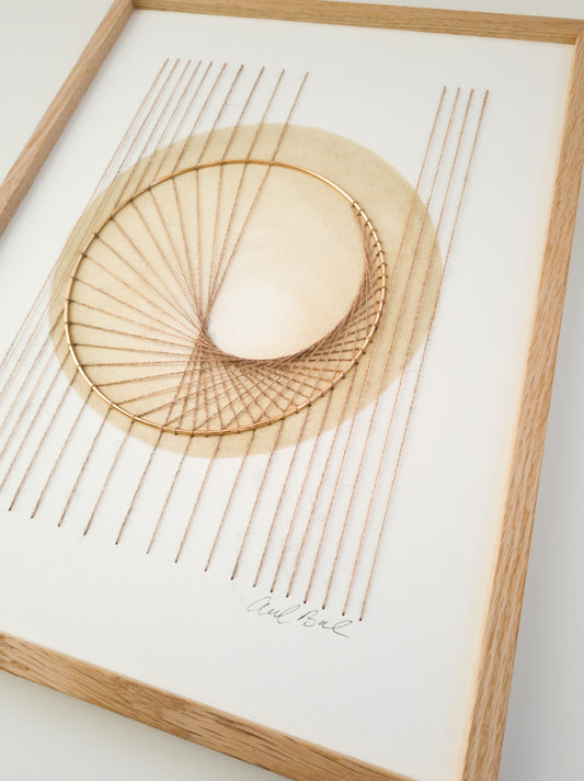 Paper embroidery (1114.03) - 30x40cm