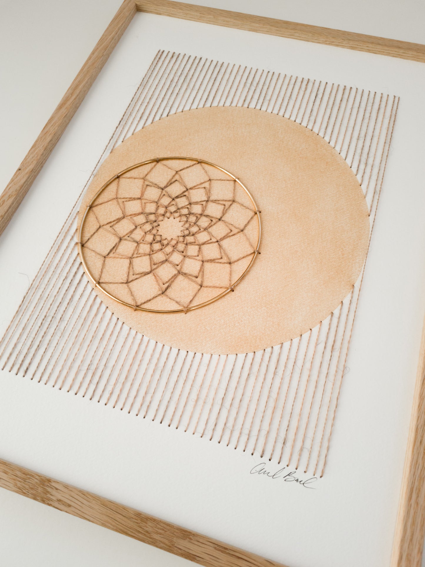 Paper embroidery (1114.05) - 30x40cm