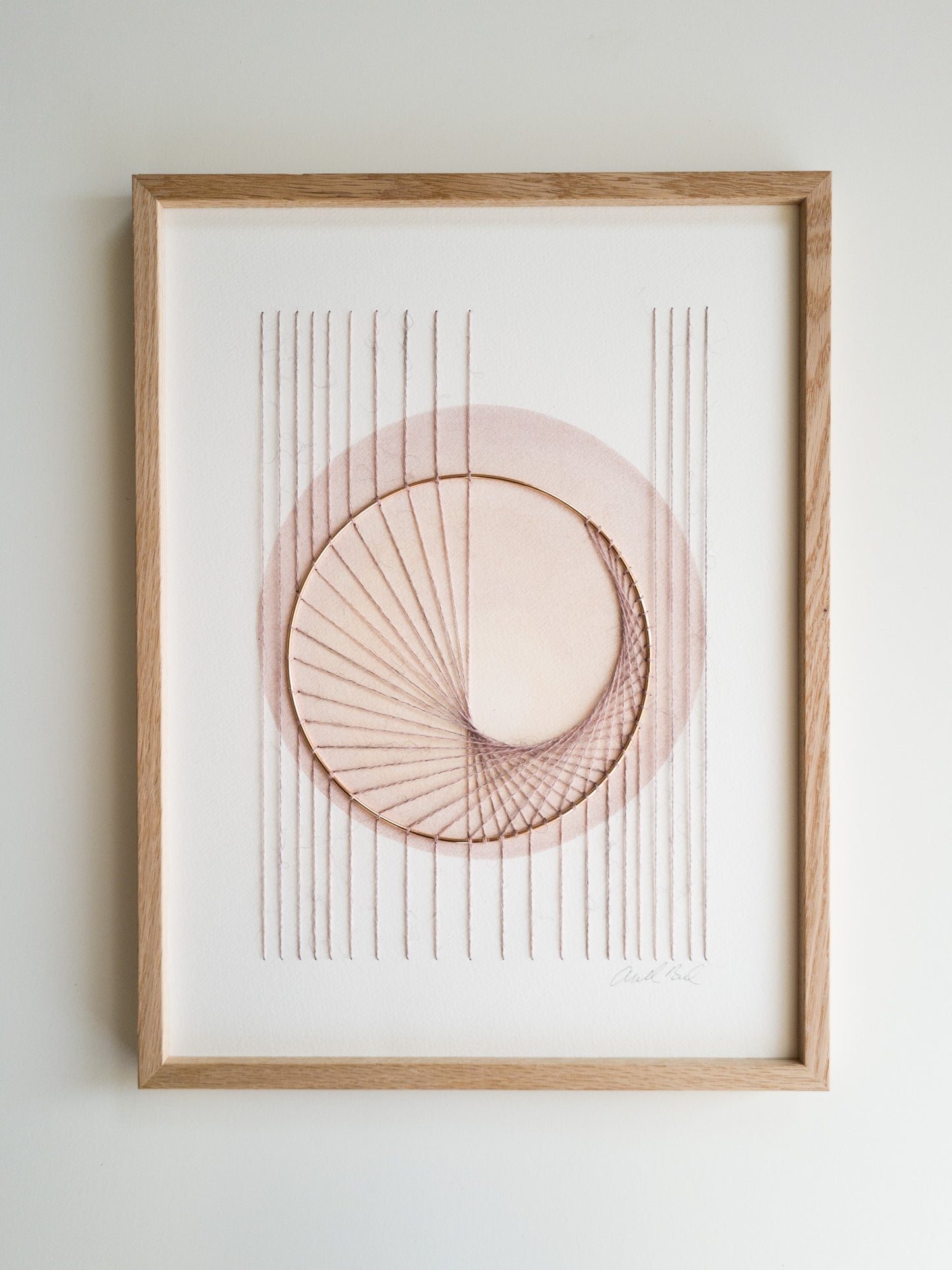 Paper embroidery (1114.06) - 30x40cm