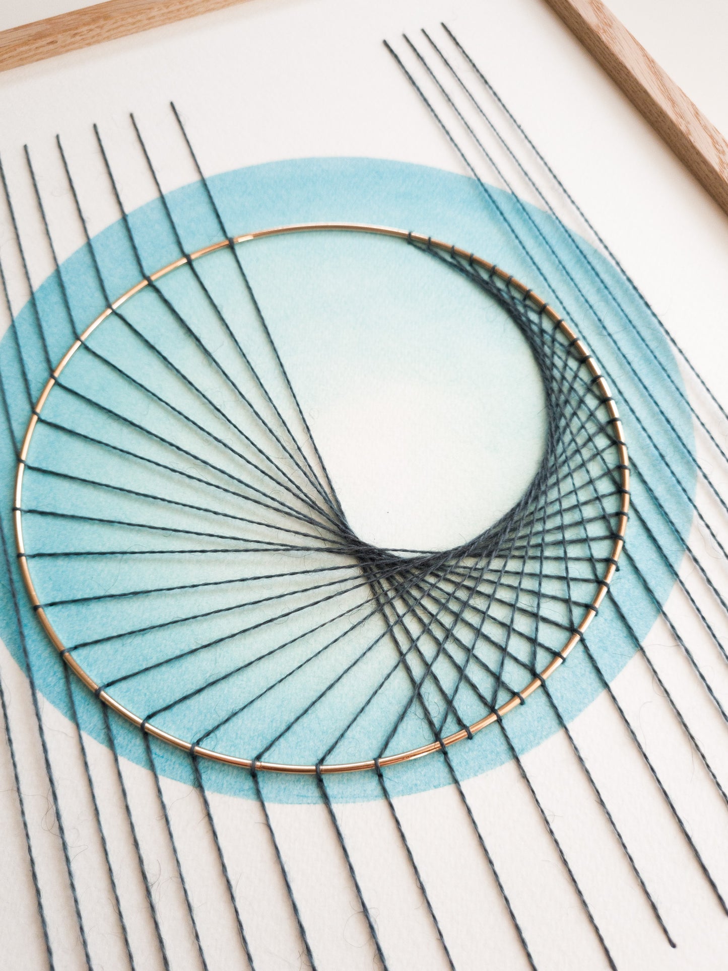 Paper embroidery (1114.07) - 30x40cm