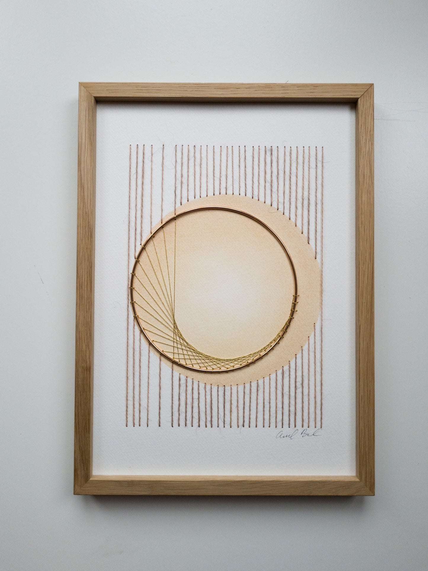 Paper Embroidery A4 - Dawn's Nordic Glow