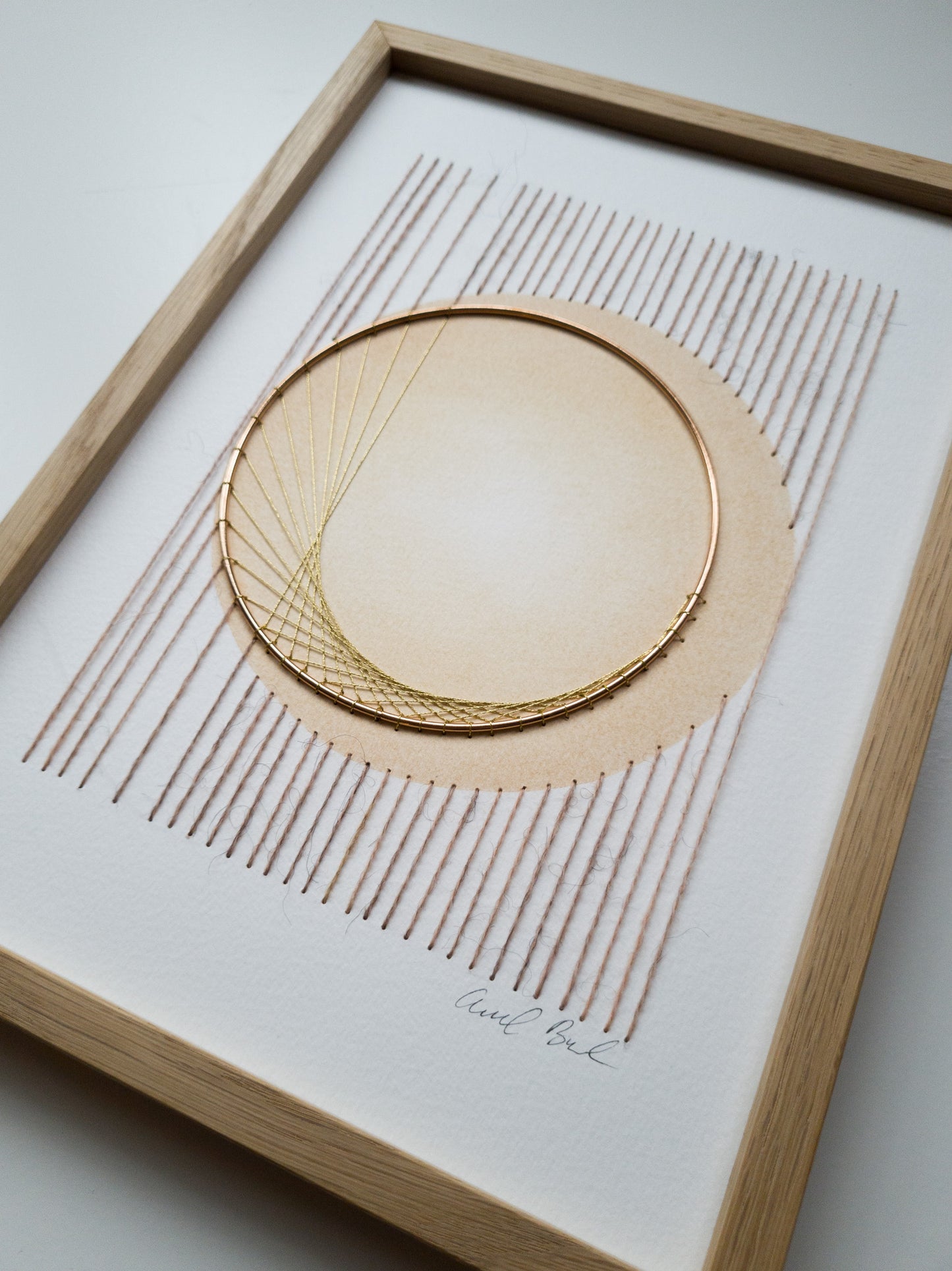 Paper Embroidery A4 - Dawn's Nordic Glow