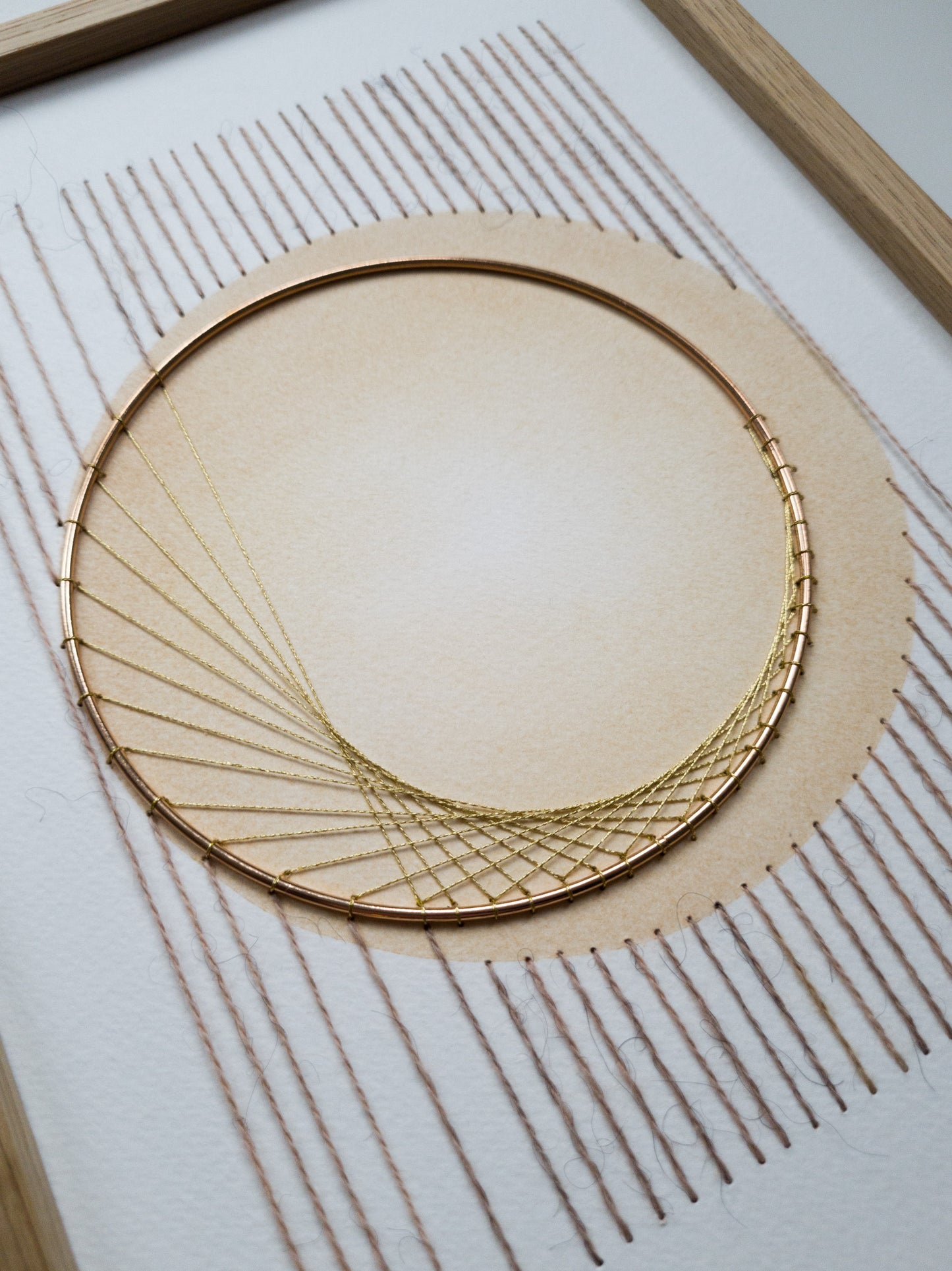Paper Embroidery A4 - Dawn's Nordic Glow