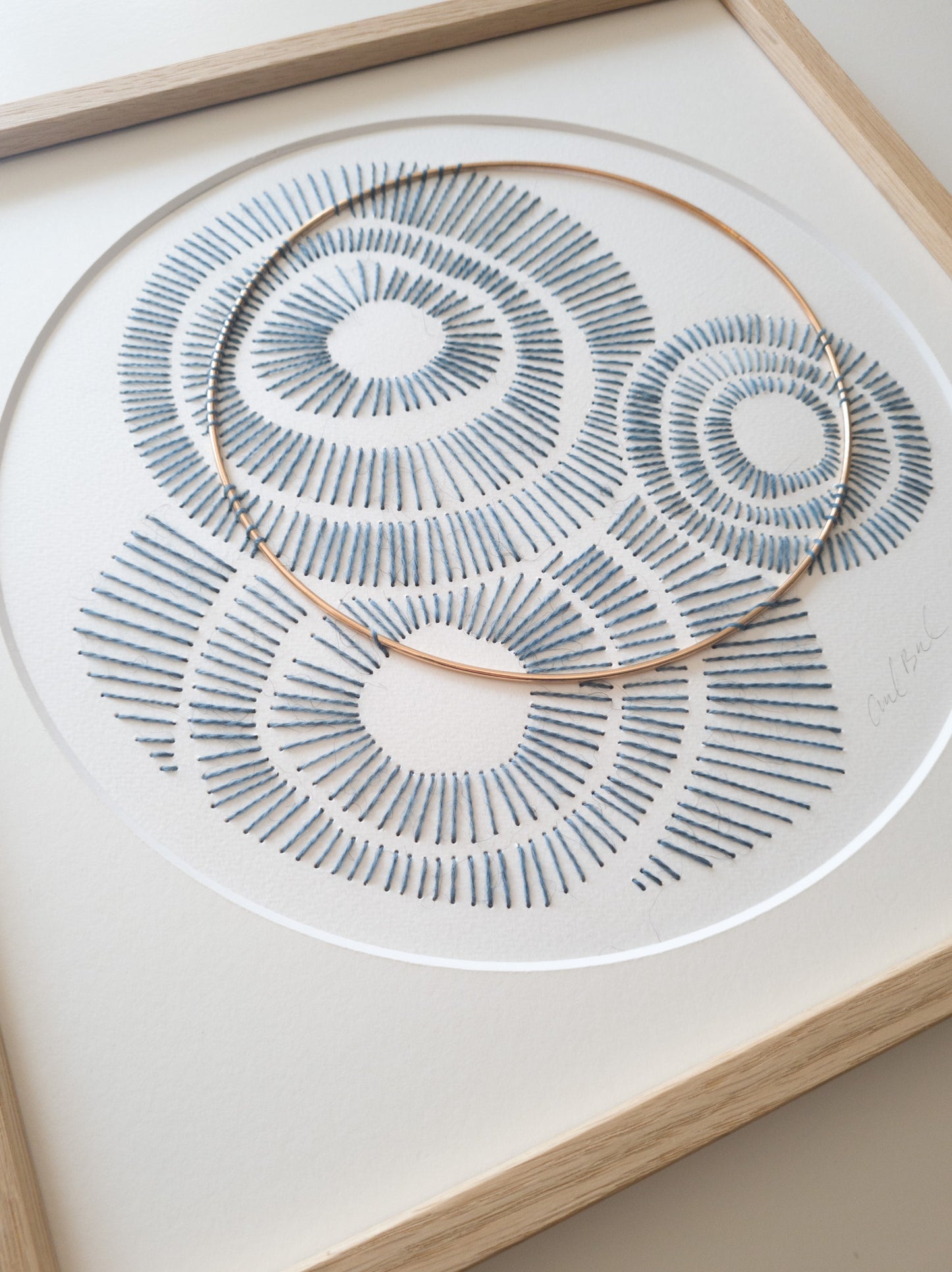 Paper embroidery (0809.01) - 30x30cm