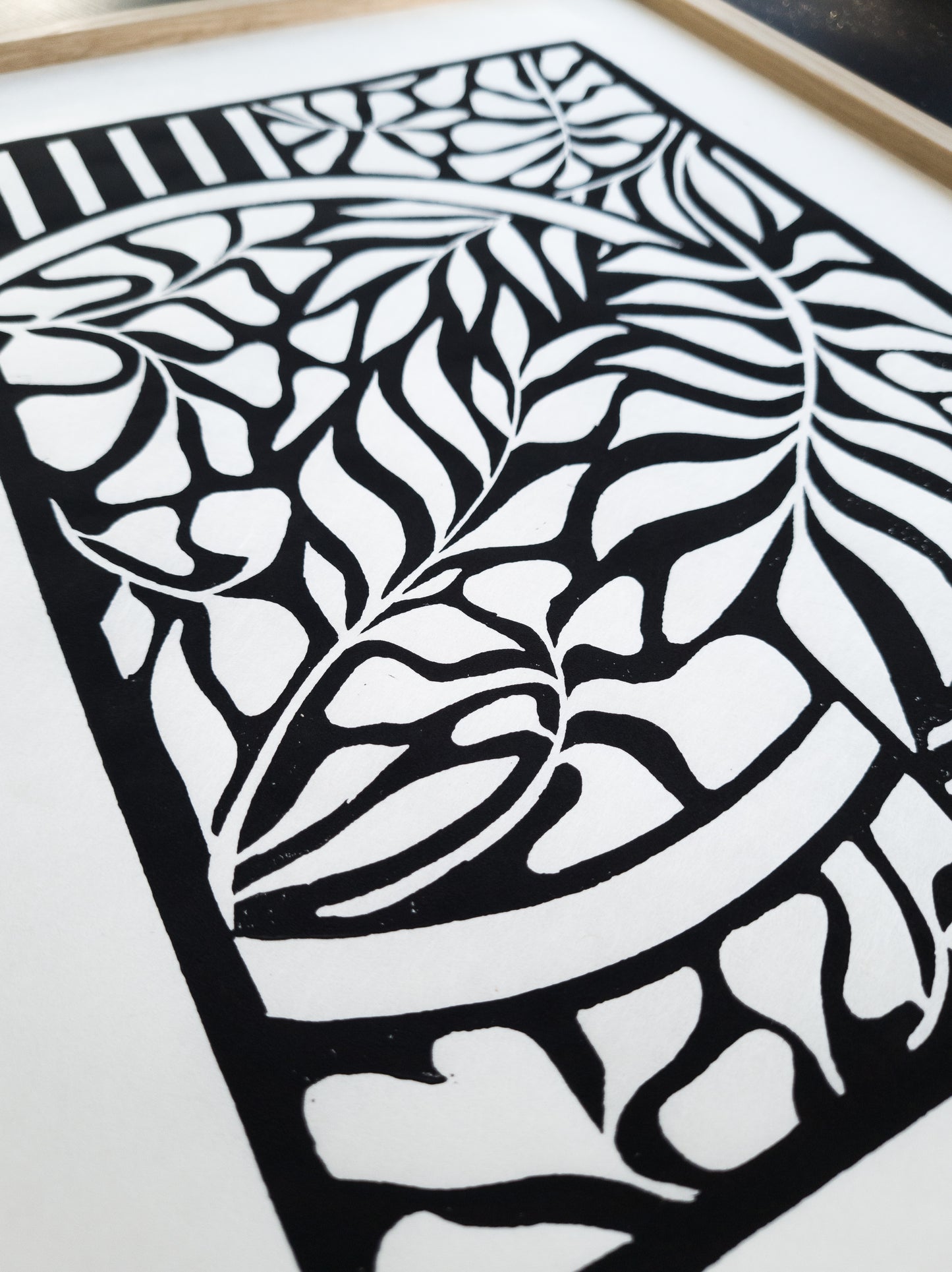 Spring 01 (Black) - 30x40cm
