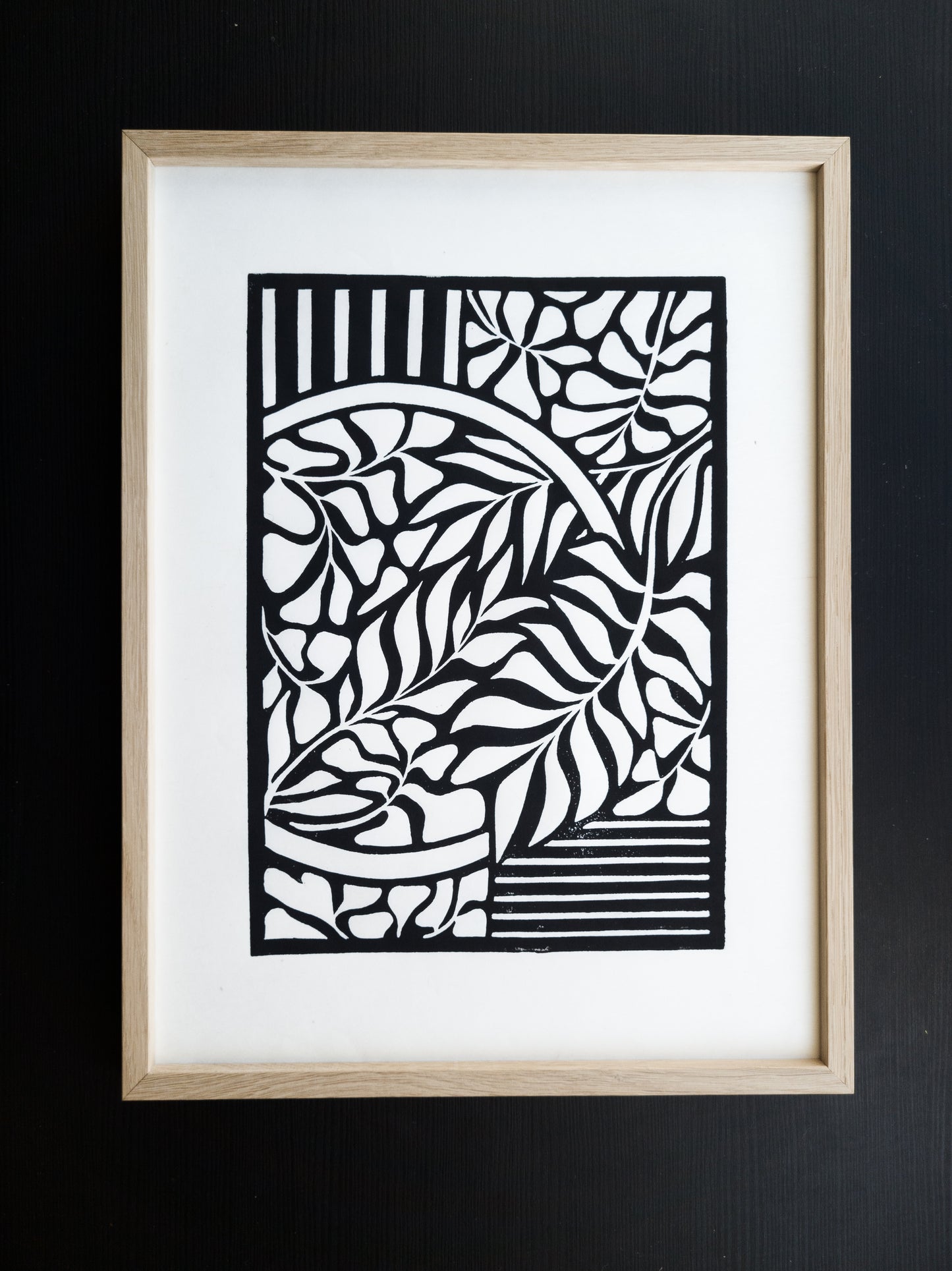 Spring 01 (Black) - 30x40cm