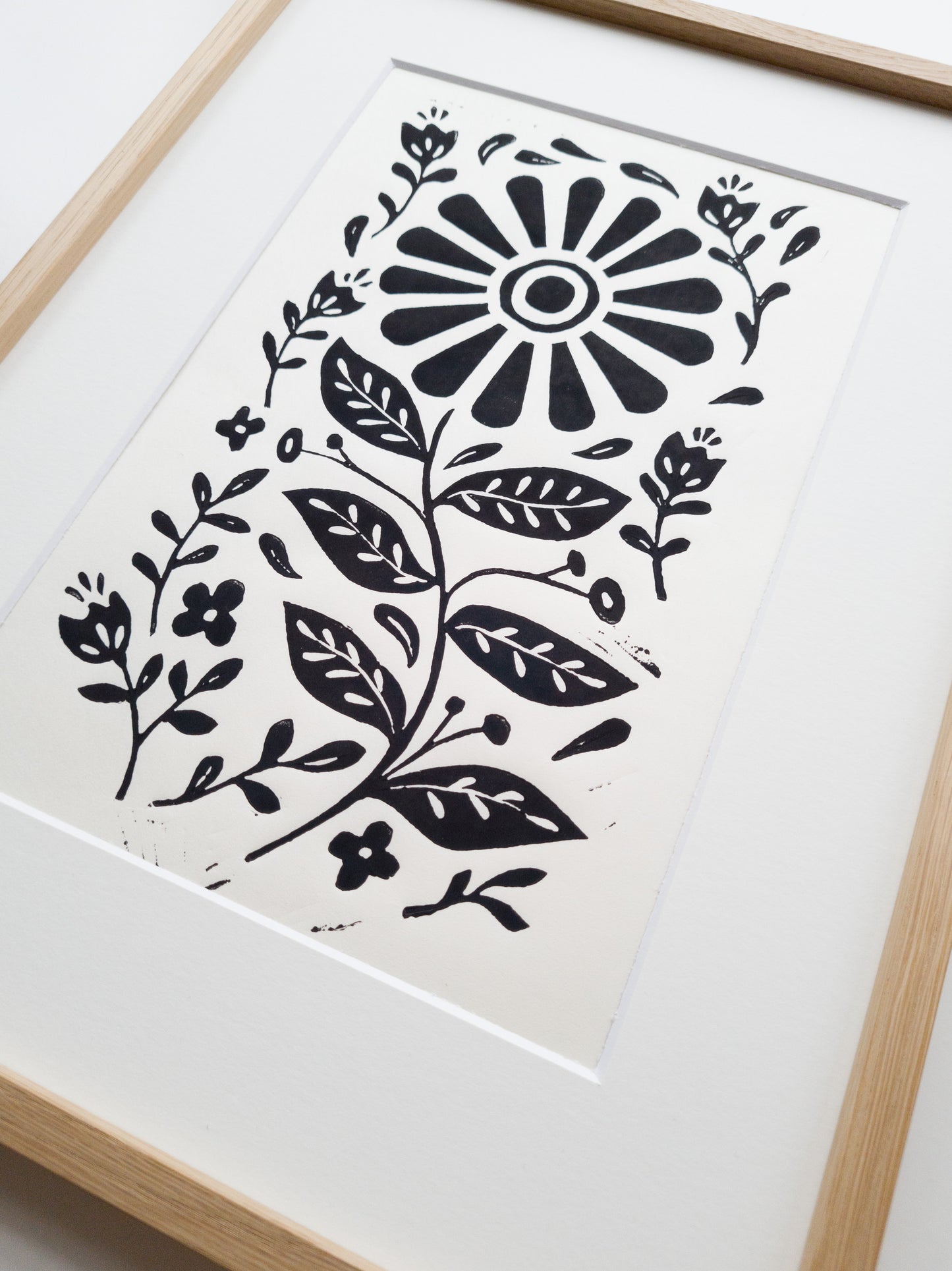 Bloom (Black) - 30x40cm
