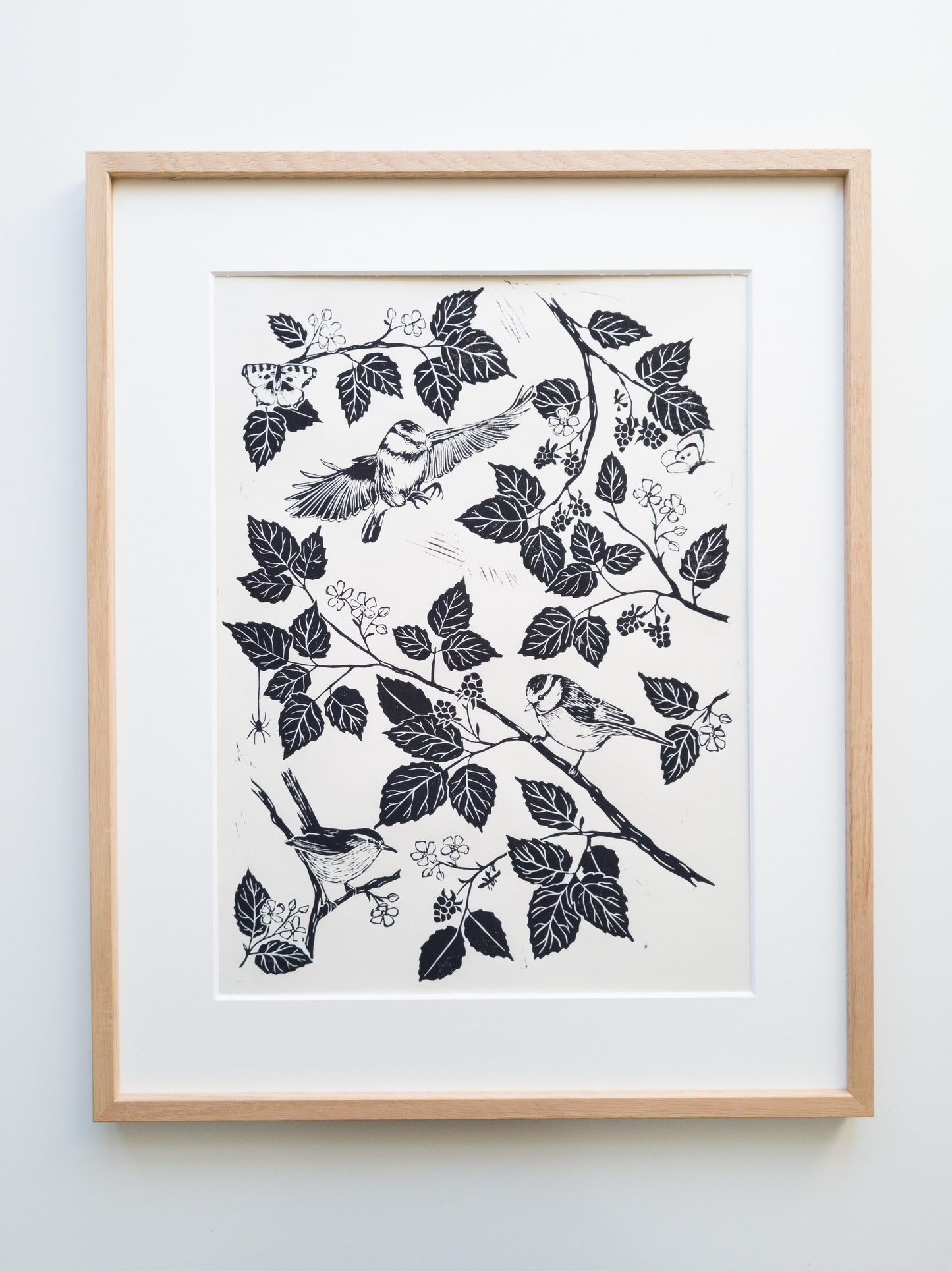 The Wild Garden (Black) - 40x50cm