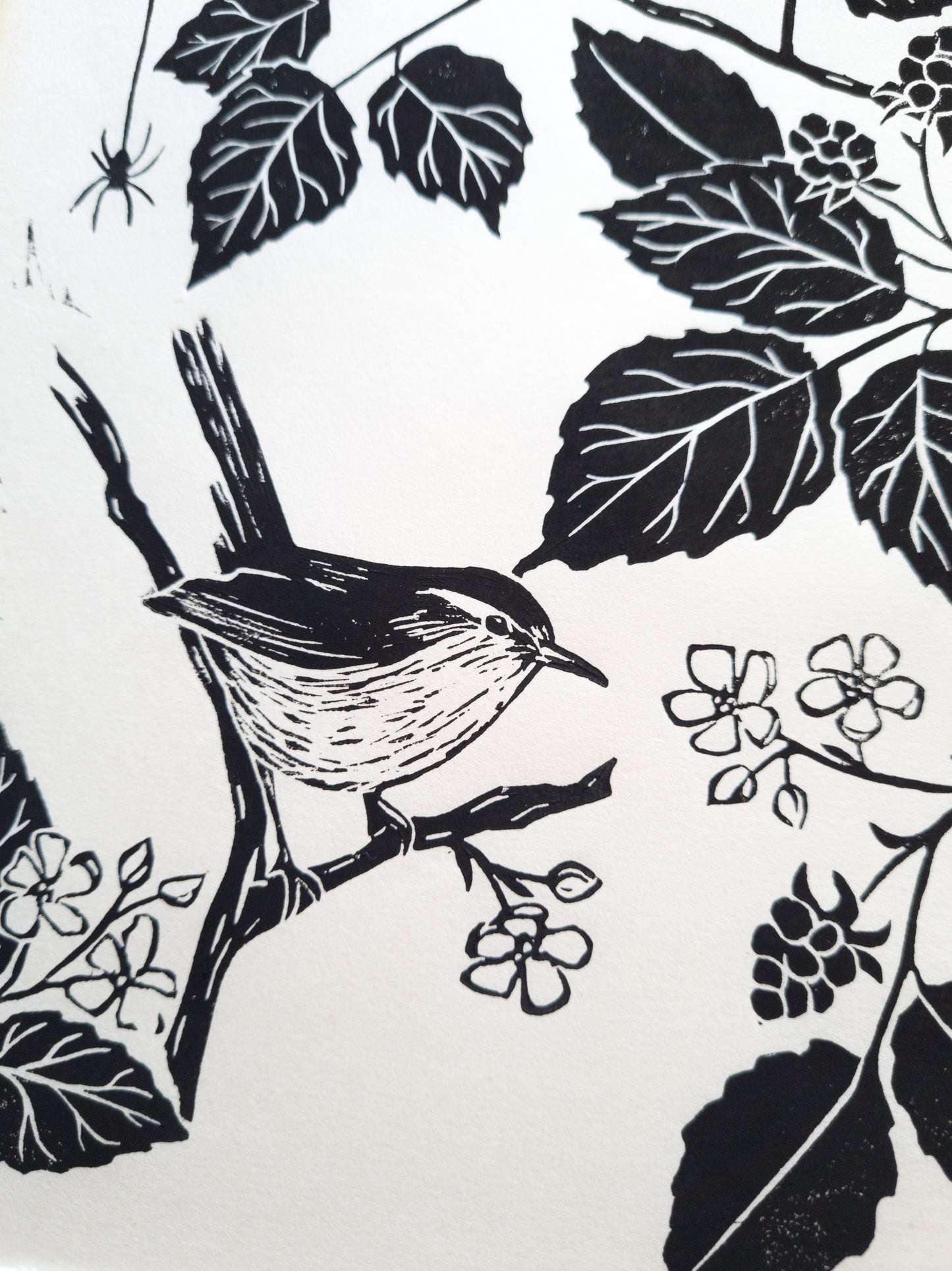 The Wild Garden (Black) - 40x50cm