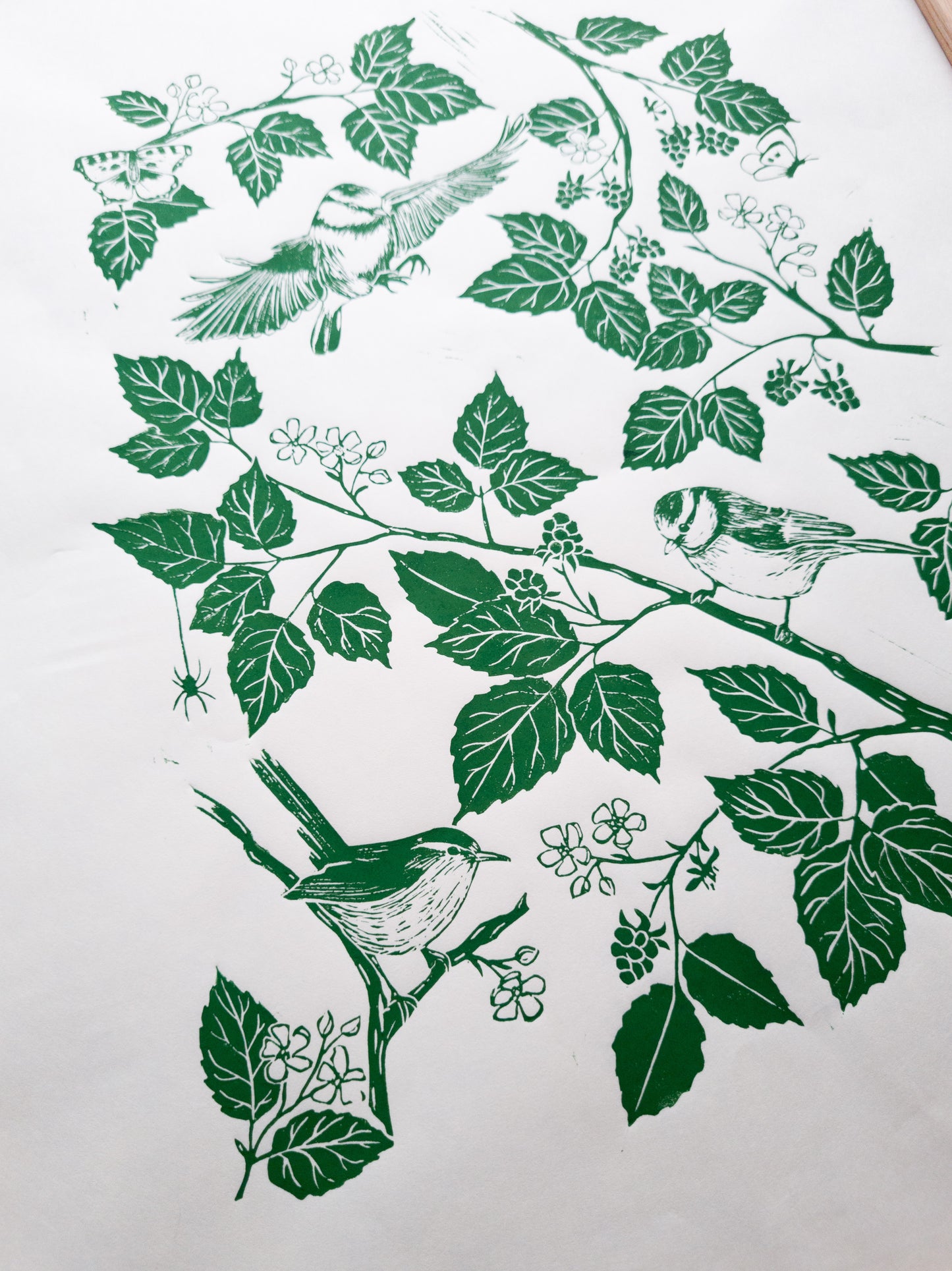 The Wild Garden (Green) - 40x50cm