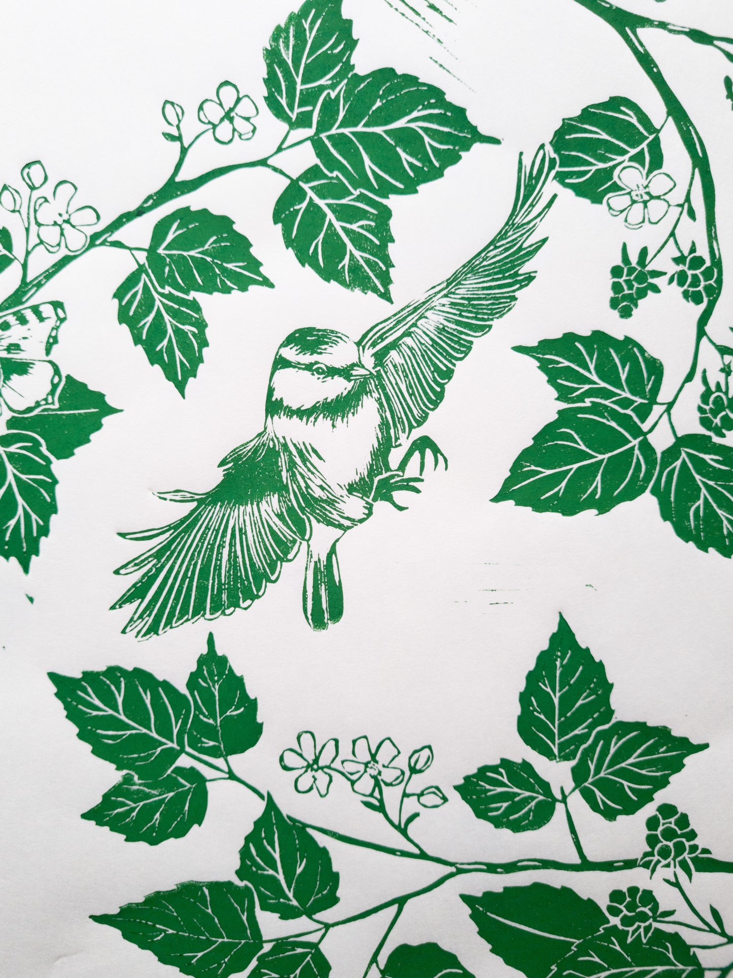 The Wild Garden (Green) - 40x50cm