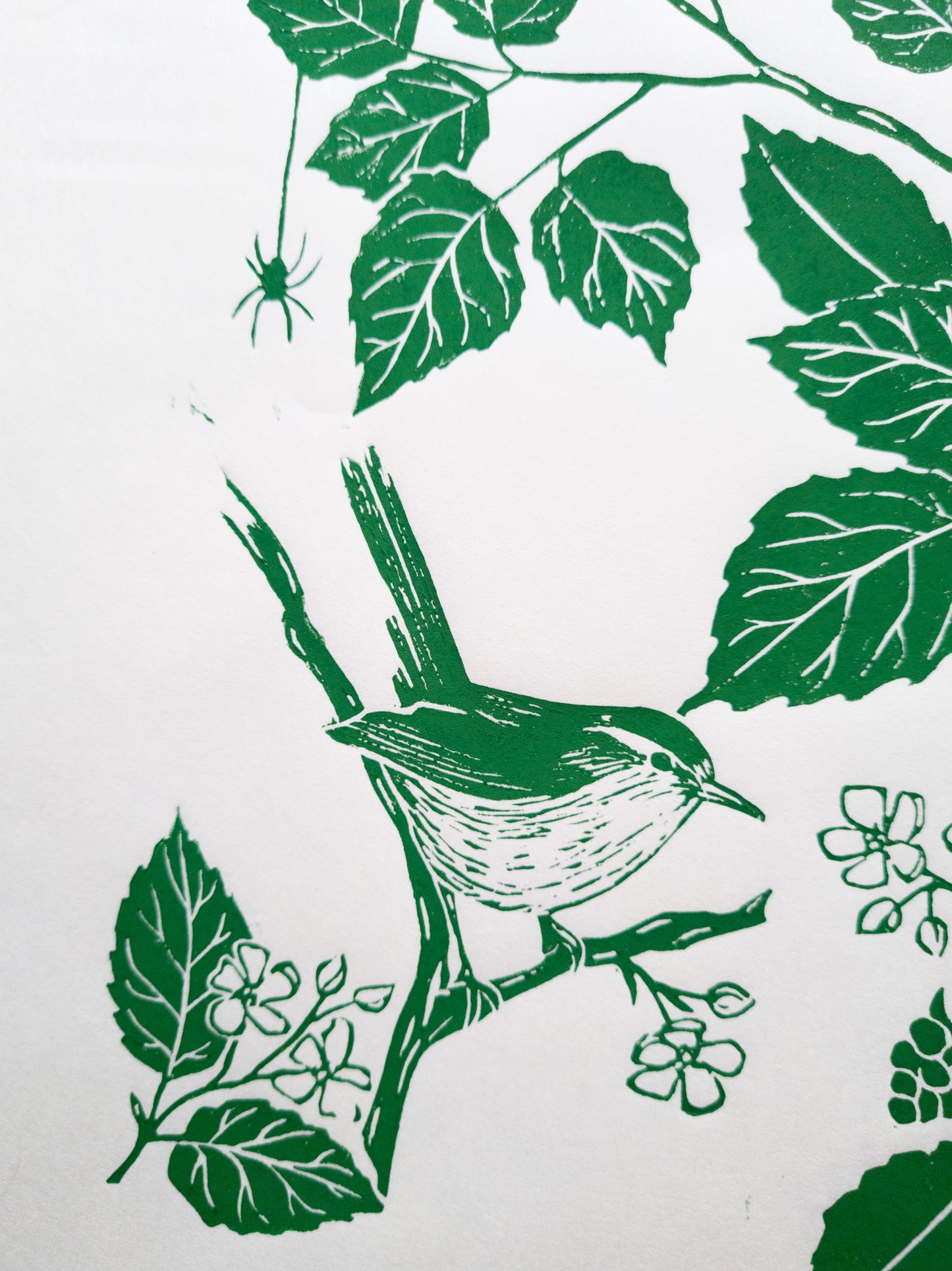 The Wild Garden (Green) - 40x50cm