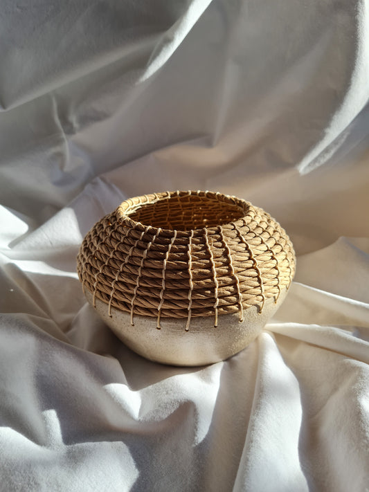 Handmade Ceramic Bowl - Light