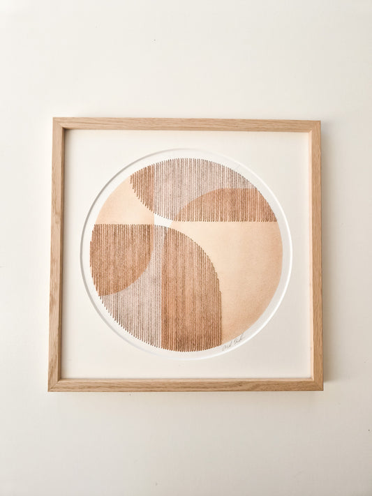 Paper embroidery (1026.03) - 30x30cm