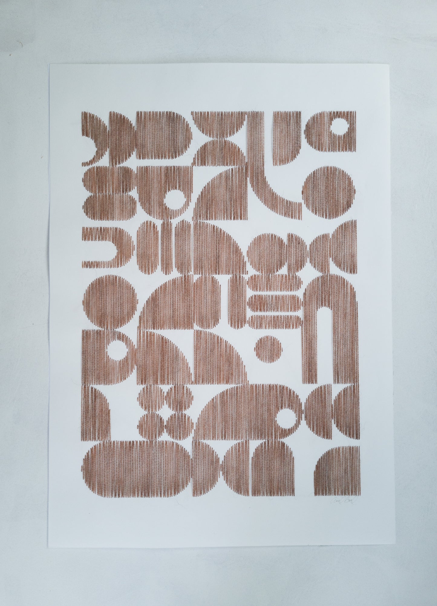 Papirbroderi (D2301) - 50x70cm