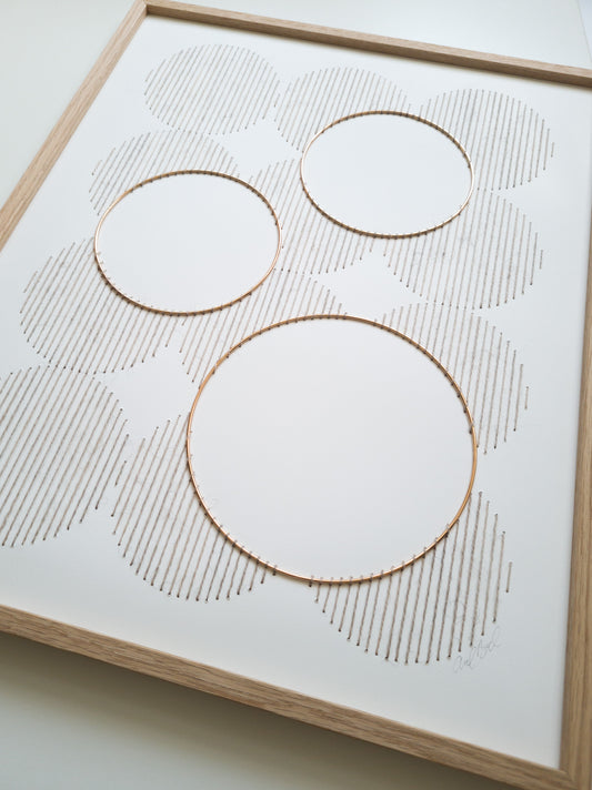 Papirbroderi (E2301) - 40x50cm