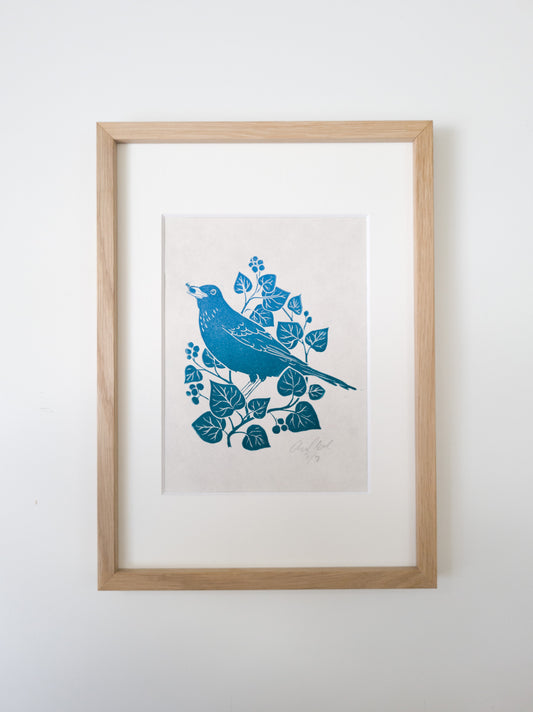 Blackbird (Green/Blue) - A5