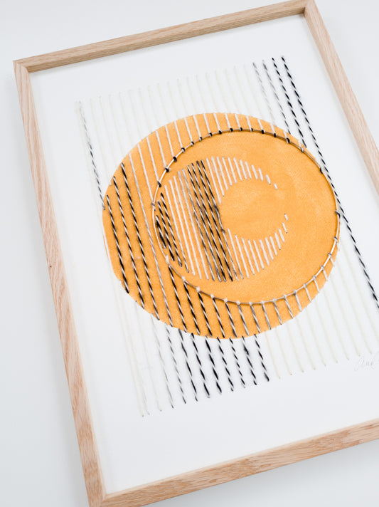 Paper embroidery (0605.02) - 30x40cm