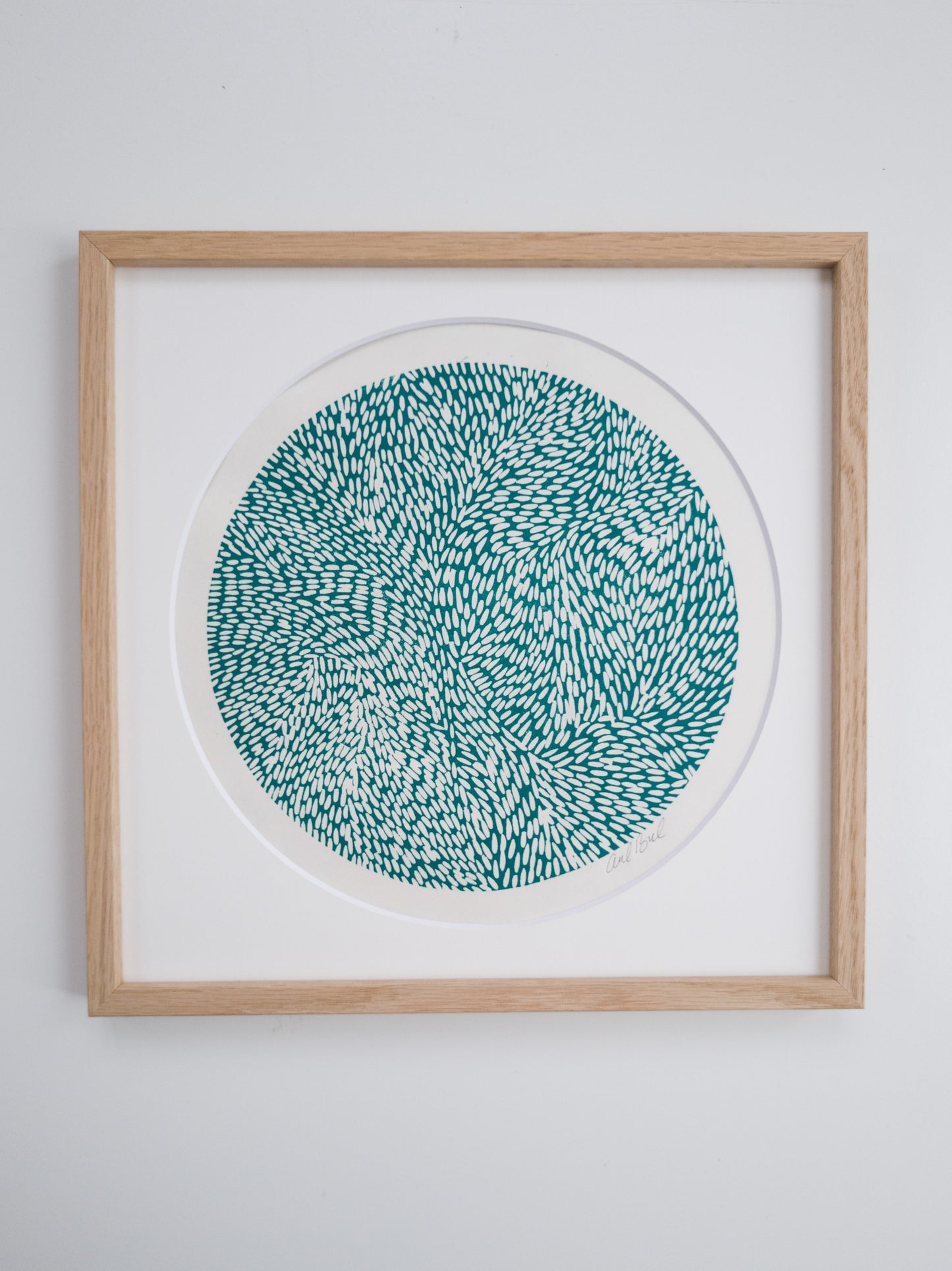 Flow (Green) - 30x30cm
