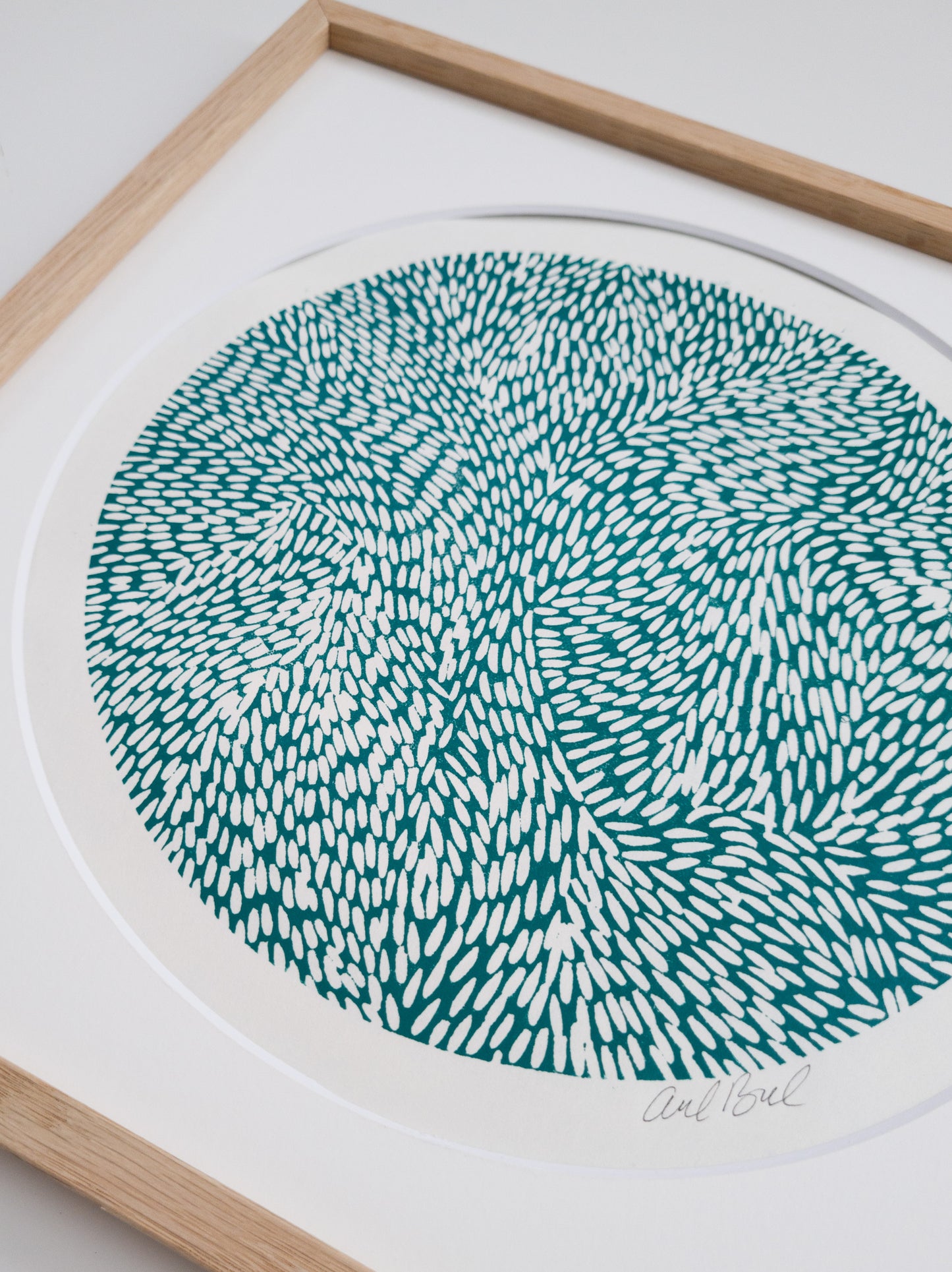 Flow (Green) - 30x30cm
