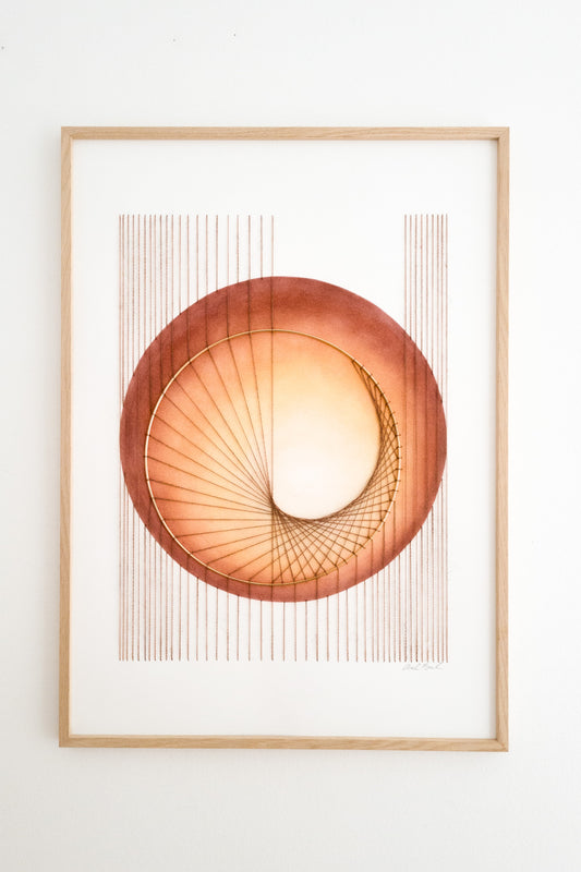 Paper embroidery (0826.02) - 50x70cm